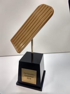 award gouden gaspendaal