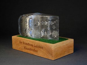 award lasergravure op hout